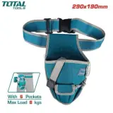 pochette à outils avec ceinture 6 poches charge maximale 8kg TOTAL | THT16P3011