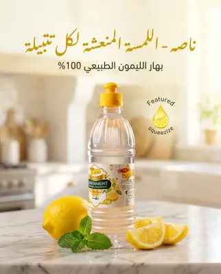 بهار -نكهة الليمون-480مل