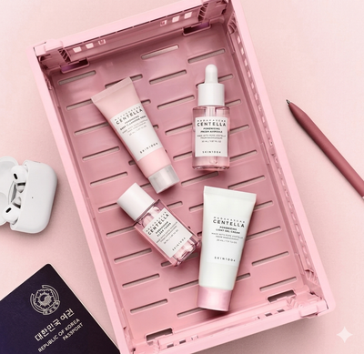 Centella pack travel pink