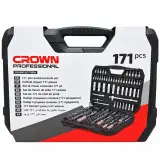 Caisse a outils 171PCS CROWN CPHSW-XE171BDA