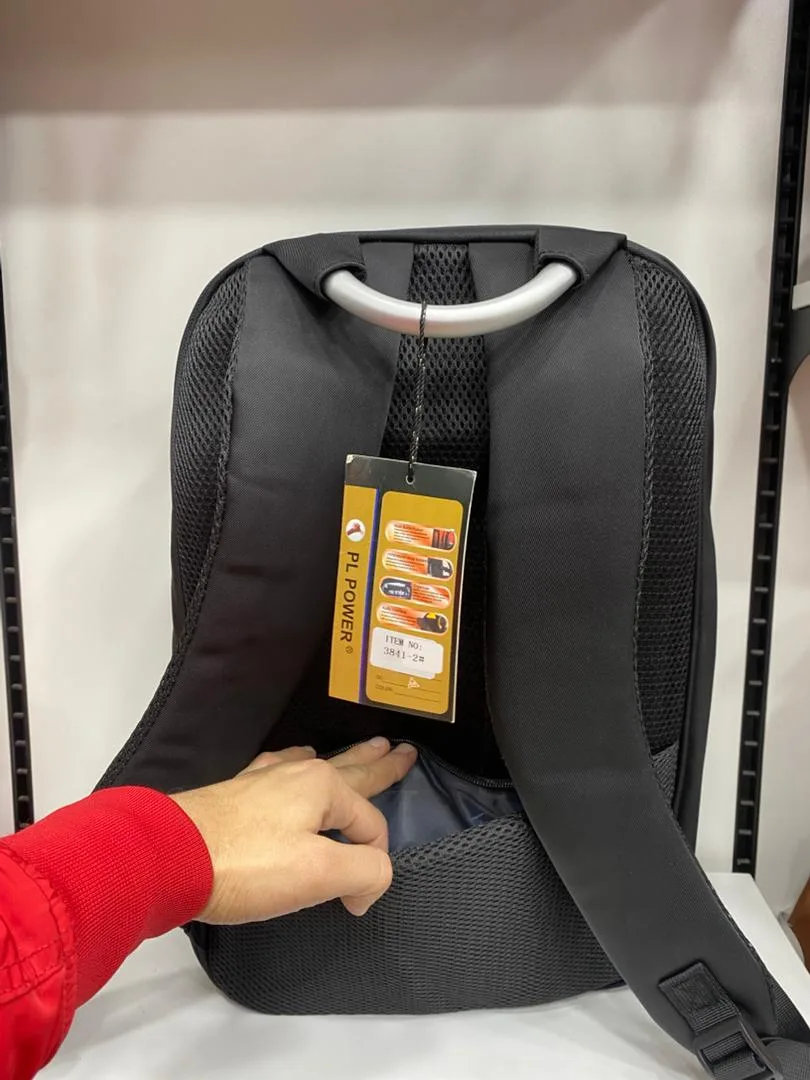 Sac à dos PLPOWER rigide anti-vol