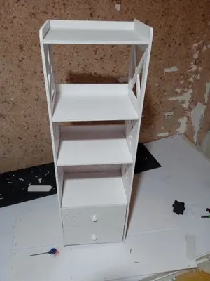 Tall Multi-Level Display Shelf CNC File