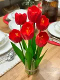Bouquet de Tulipes Artificielles – Multicolore