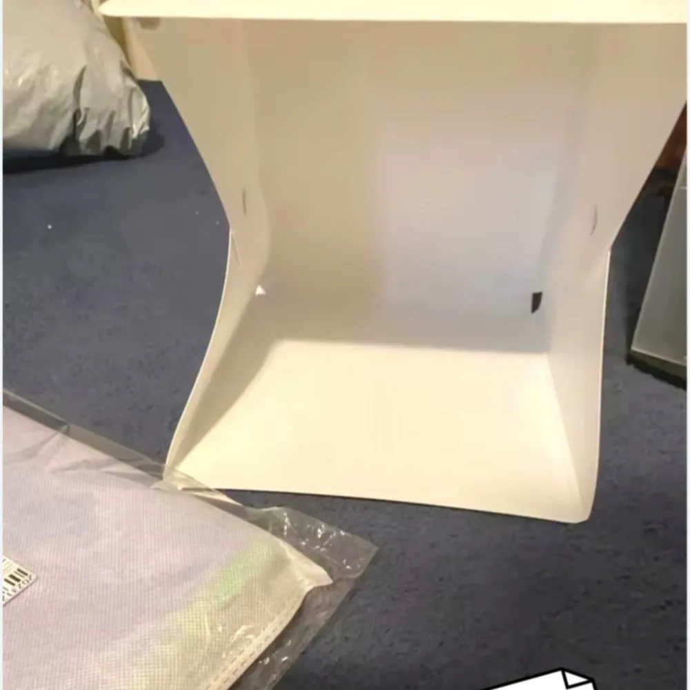 Mini Box Light LED, portable, pliable, double lumière