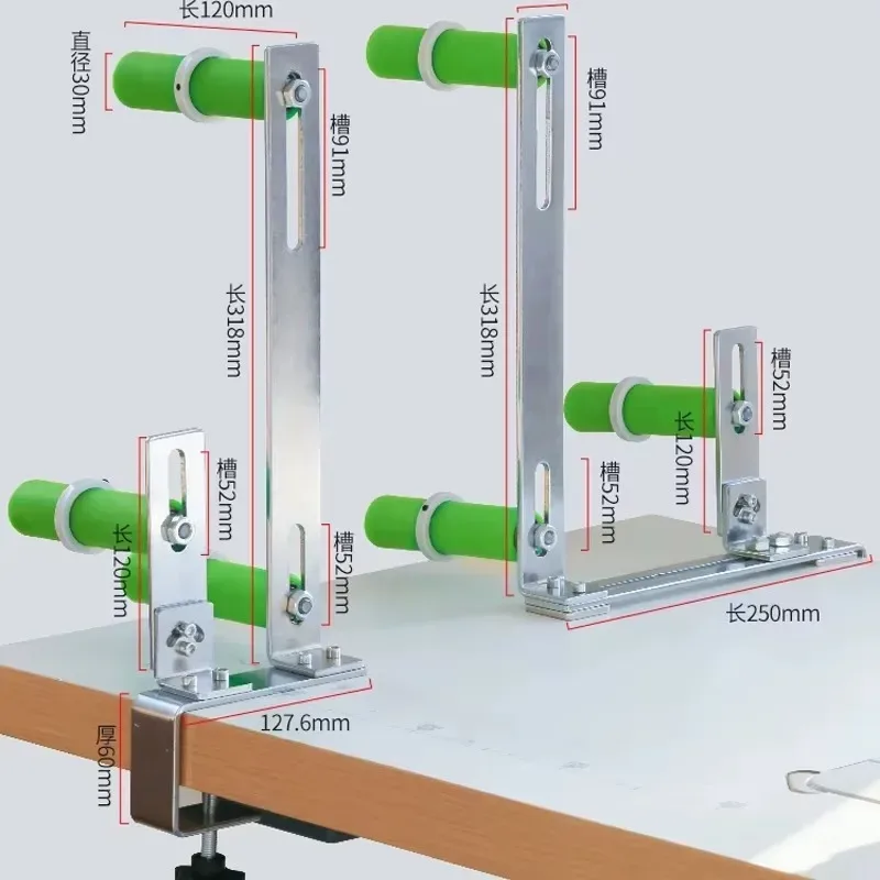 Support Guide d’élastique pour Machine Droite