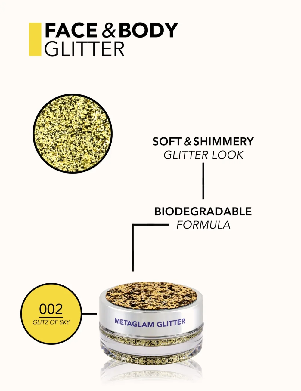 METAGLAM GLITTER FACE&BODY