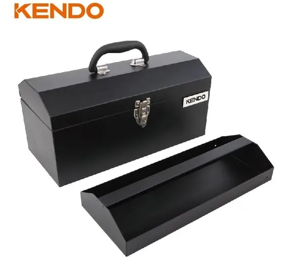 Caisse a outils métalique 16" 410x180x195mm KENDO