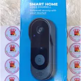 Tuya Smart Wi-Fi, Sonnette video avec caméra sans fil, Interphone, HD, vision nocturne.