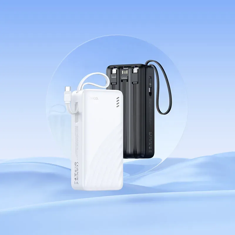 Power bank J146B Night tide  4 cables 30000mAh