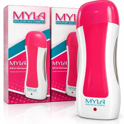 MYLA Chauffe-Cire Roll-On Électrique pour Cartouche