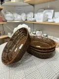 Paniers en Rotin Tressé – Lot de Corbeilles Décoratives
