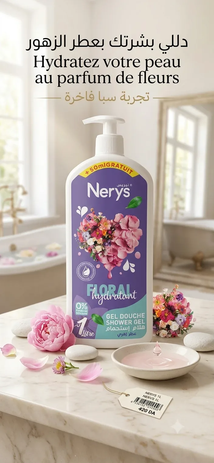 Nyres جال دوش 1L