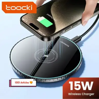 Wireless Charger - Station Chargeur Rapide sans fil TOOCKI Type C