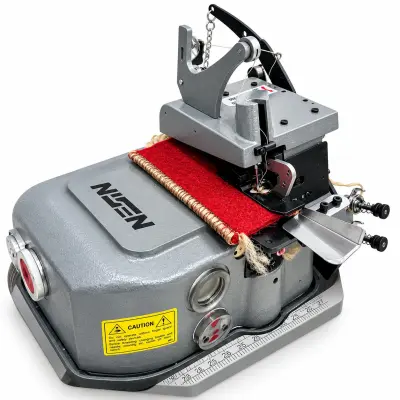 Machine à coudre industrielle surjeteuse tapis NS-2502K (avec coupe de bord)