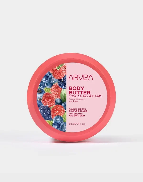 BODY BUTTER FRUITED RELAX TIME زبدة الجسم فروتيد رولاكس تايم عناية مكثفة ونفحات من الاسترخاء