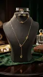 ENSEMBLE NOUED DE LAMOUR 4 PIECES EN ACIER INOXYDABLE