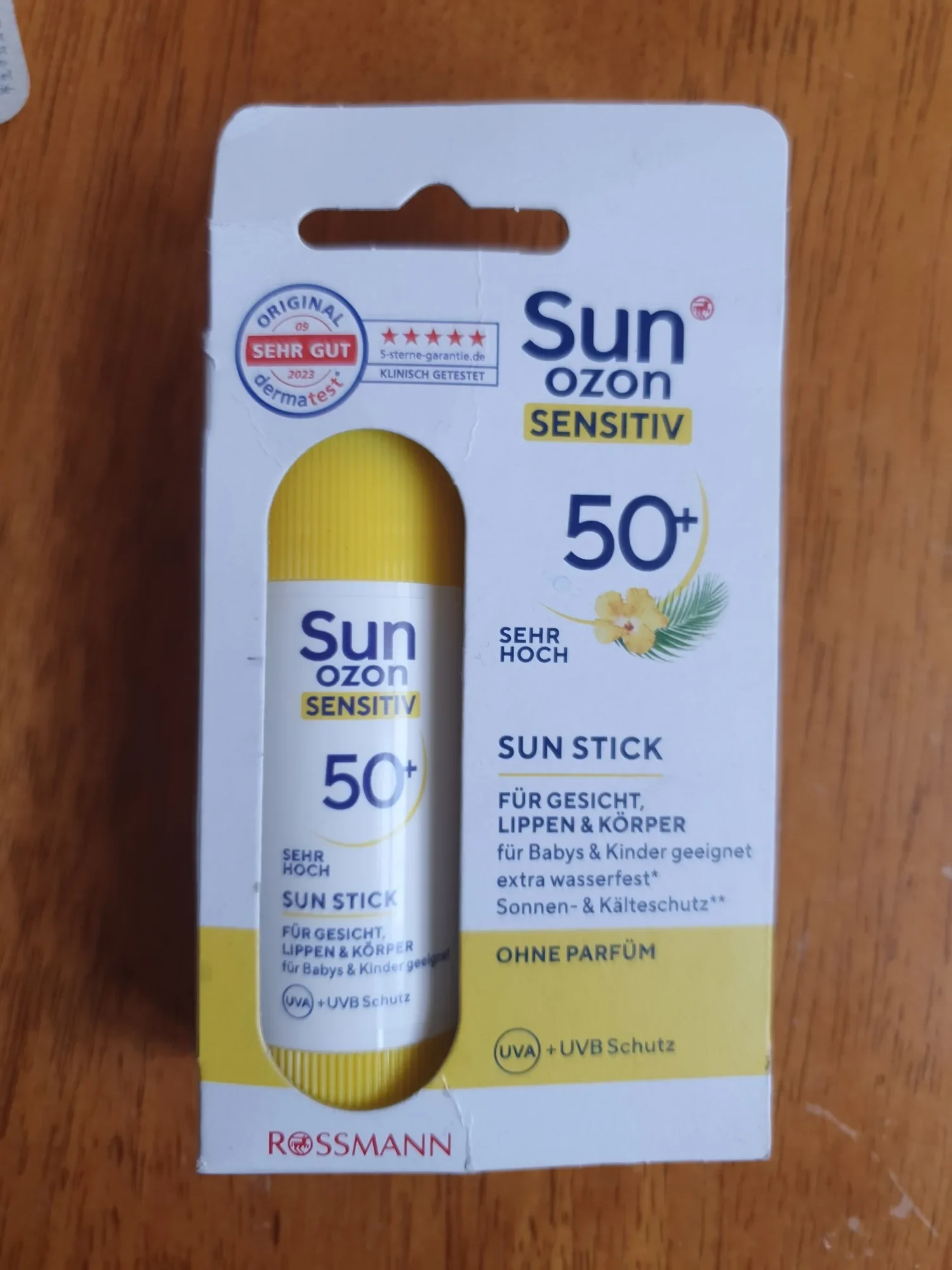 واقي الشمس Sun Ozon Sensitiv Sun Stick SPF 50