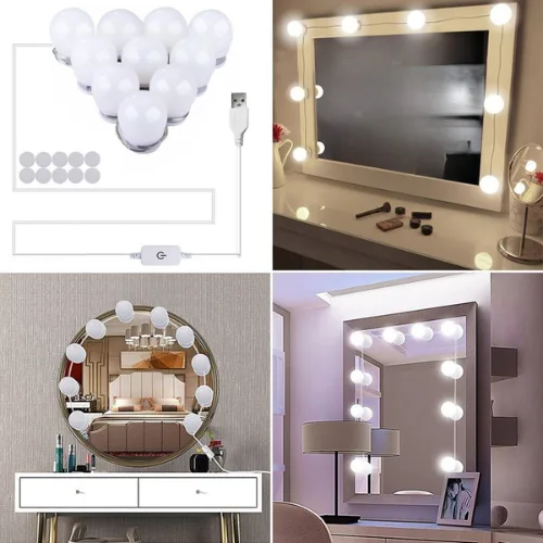 10 ampoules de miroir