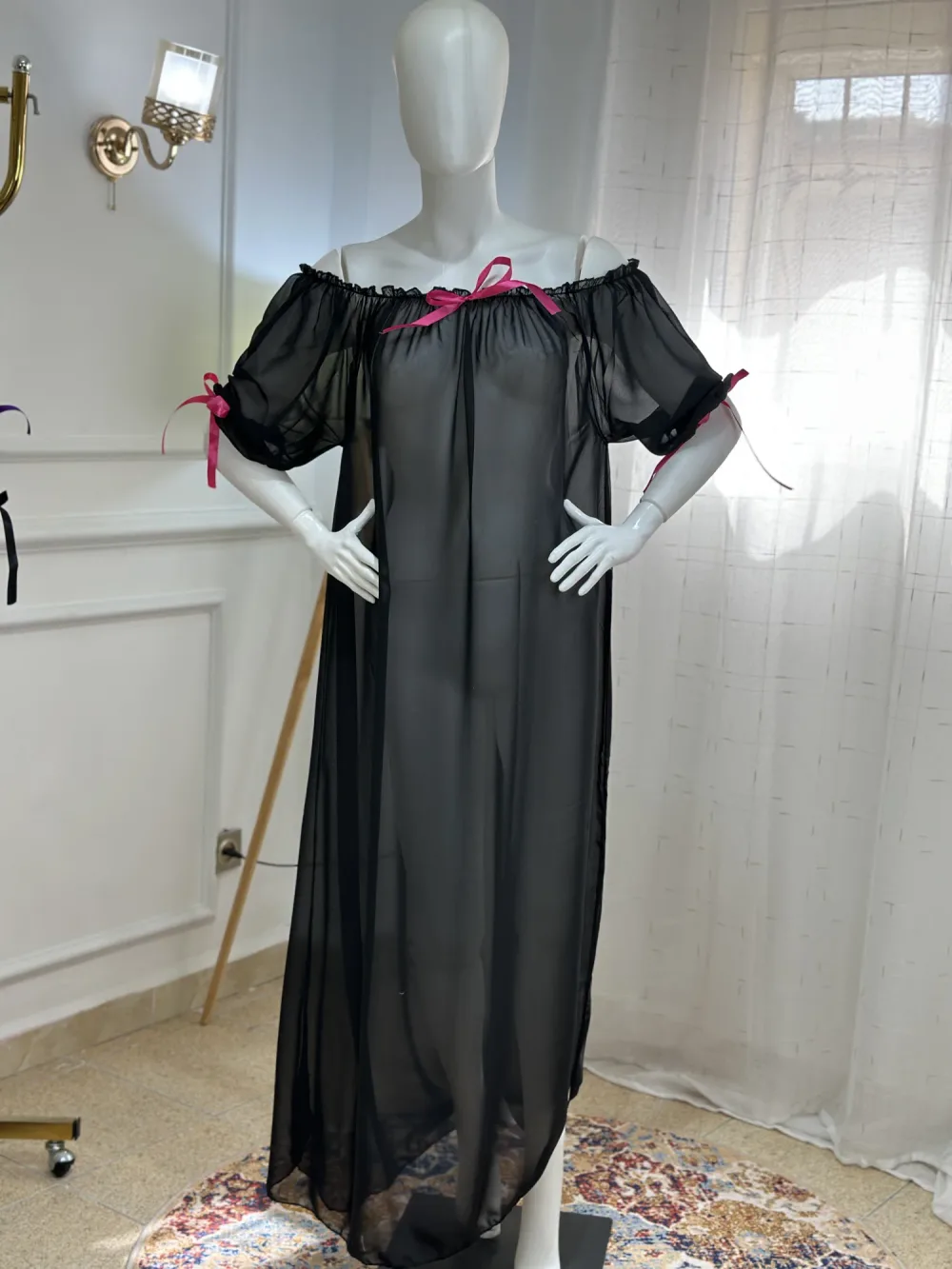 ROBE TRANSPARENTE (AURA)