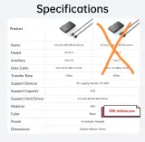Boîtier Externe ORICO - SATA SSD / HDD 2.5