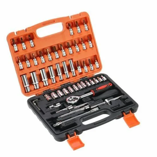 Professional Socket Wrench Set (53-Piece) (مجموعة مفتاح ربط محترفة 53 قطعة)