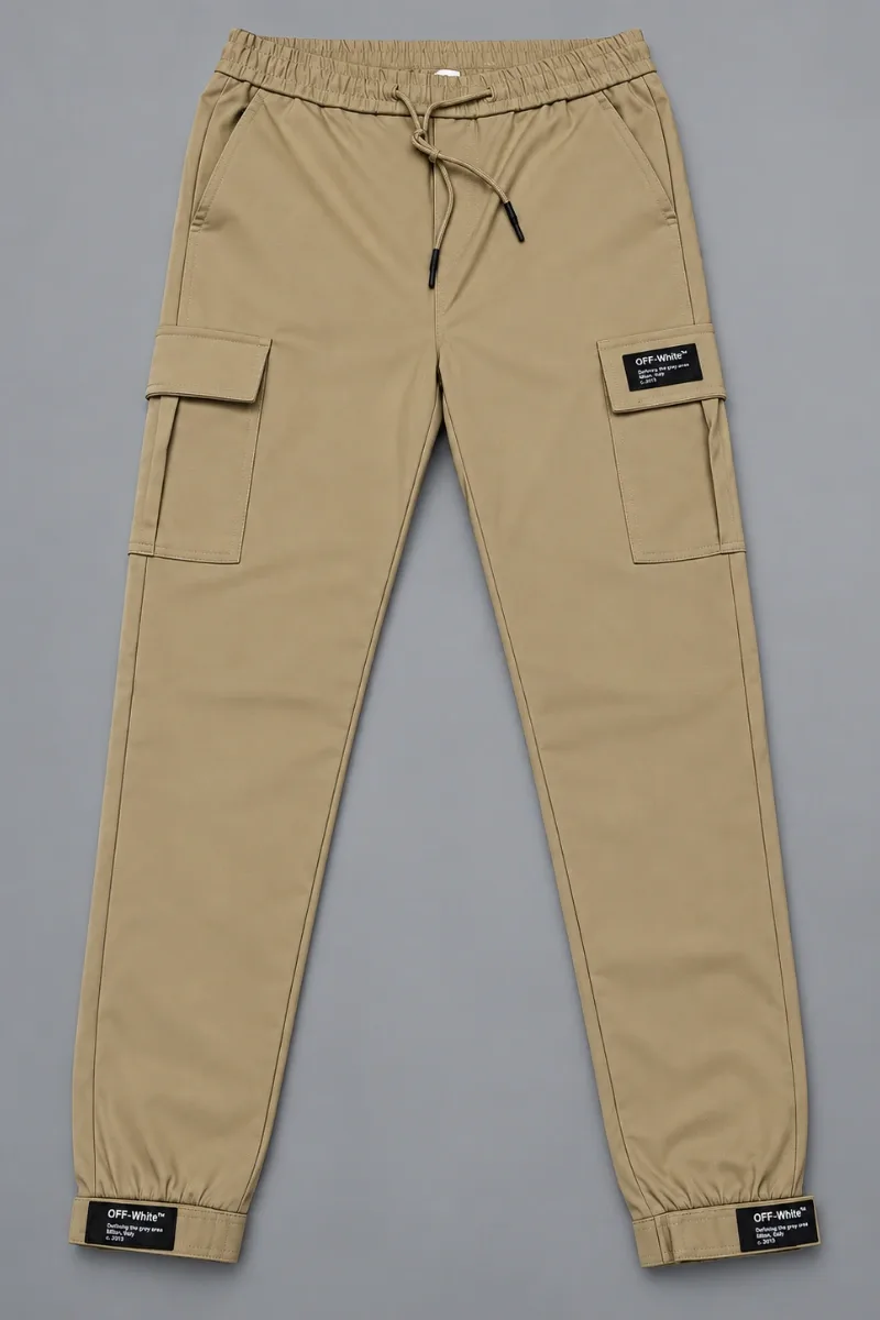 Pantalon Cargo Off Whaite