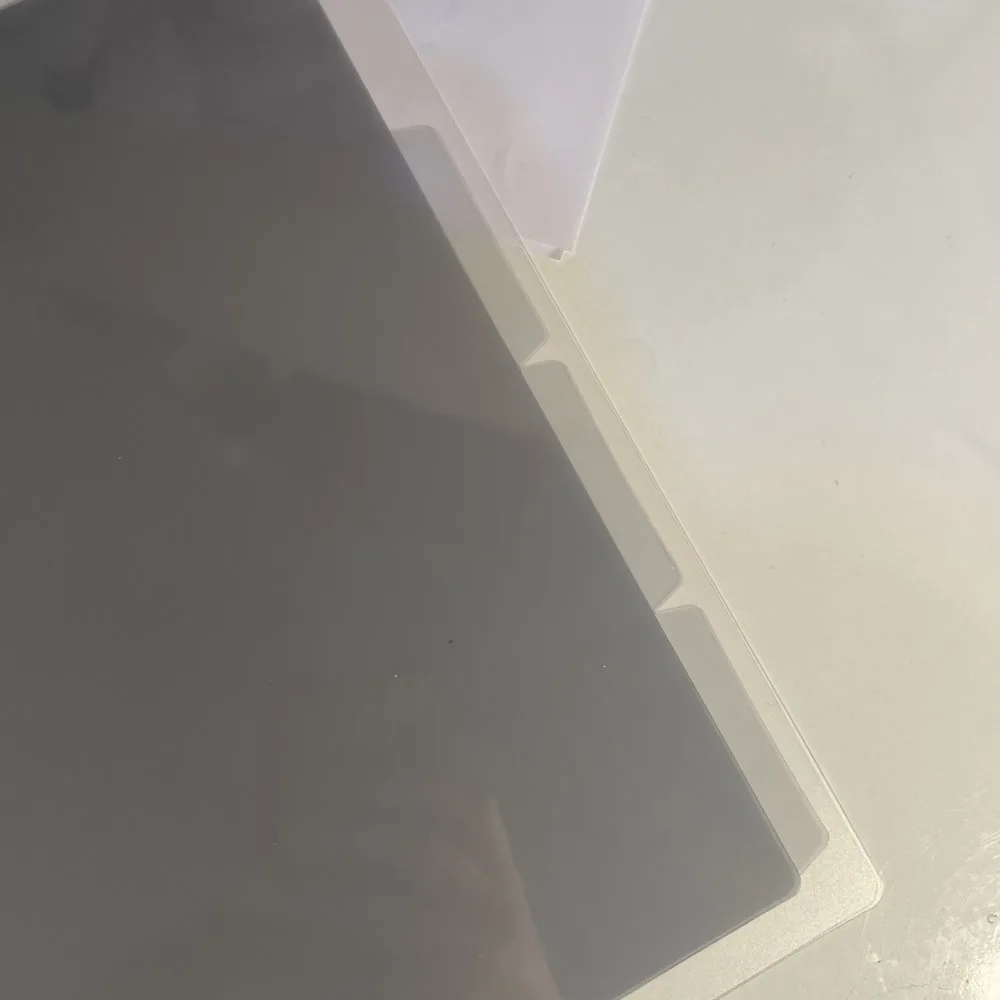 Transparent binder