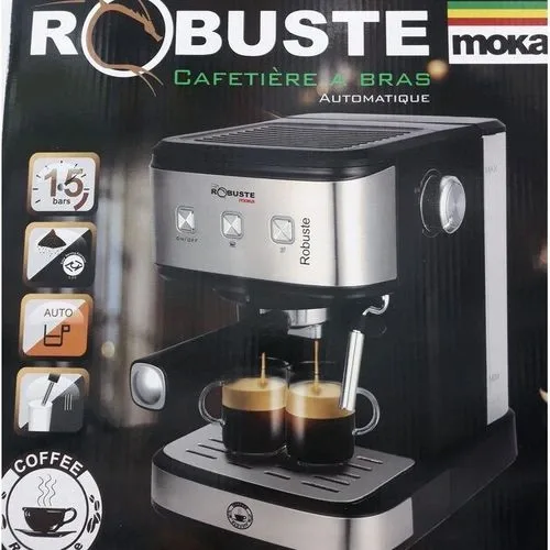 ماكينة تحضير القهوة Robuste Cafetiere A BRAS automatique MOKA