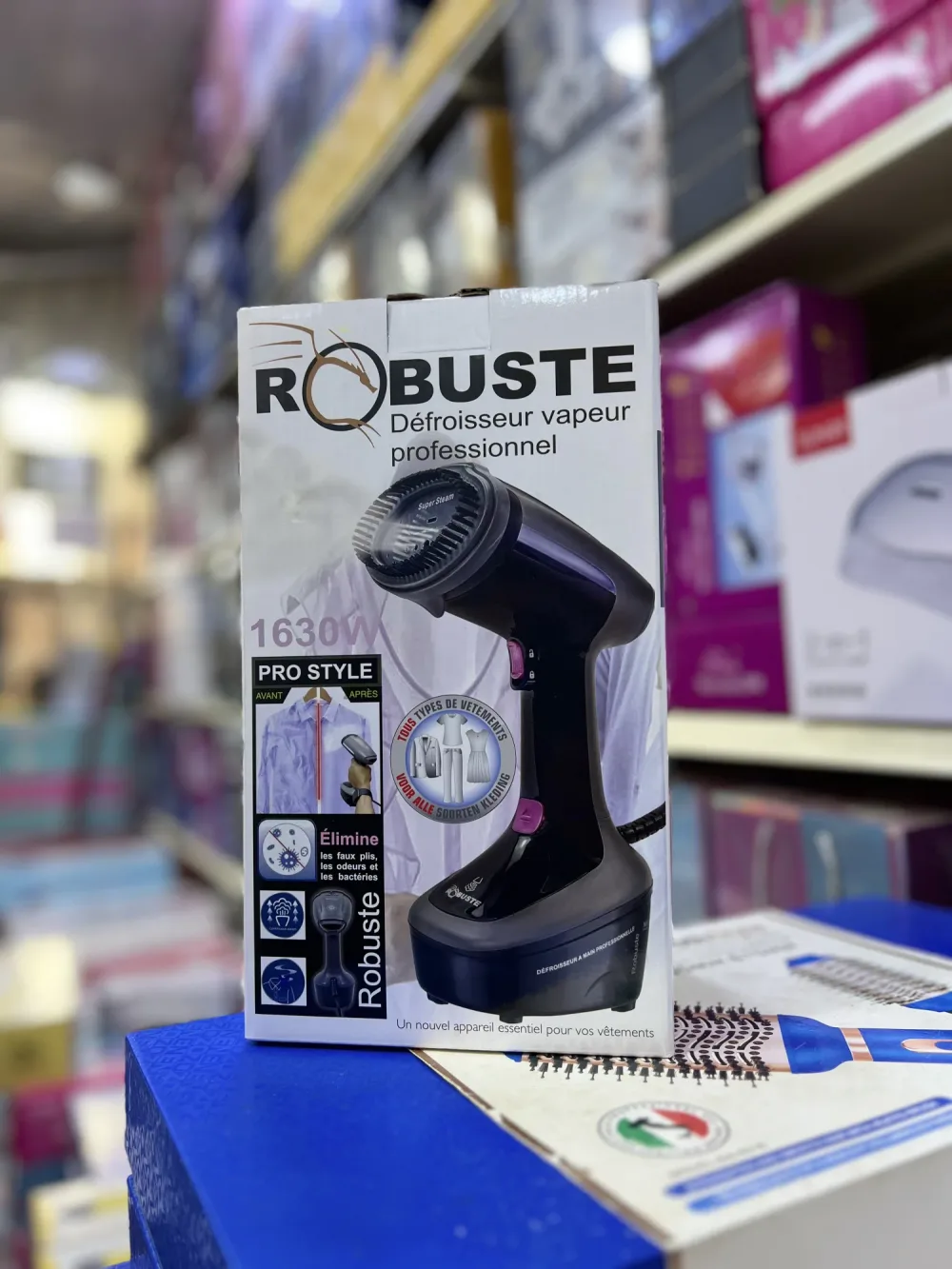 مكواة البخار المحمولة والاحترافية ROBUSTE بقوة 1630W