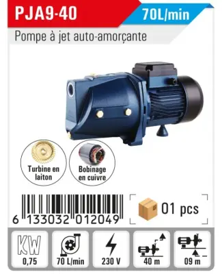 Pompe à jet auto-amorçante