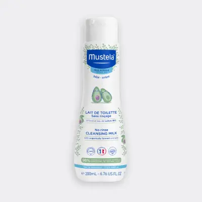 Lait de toilette sans rinçage 200ml