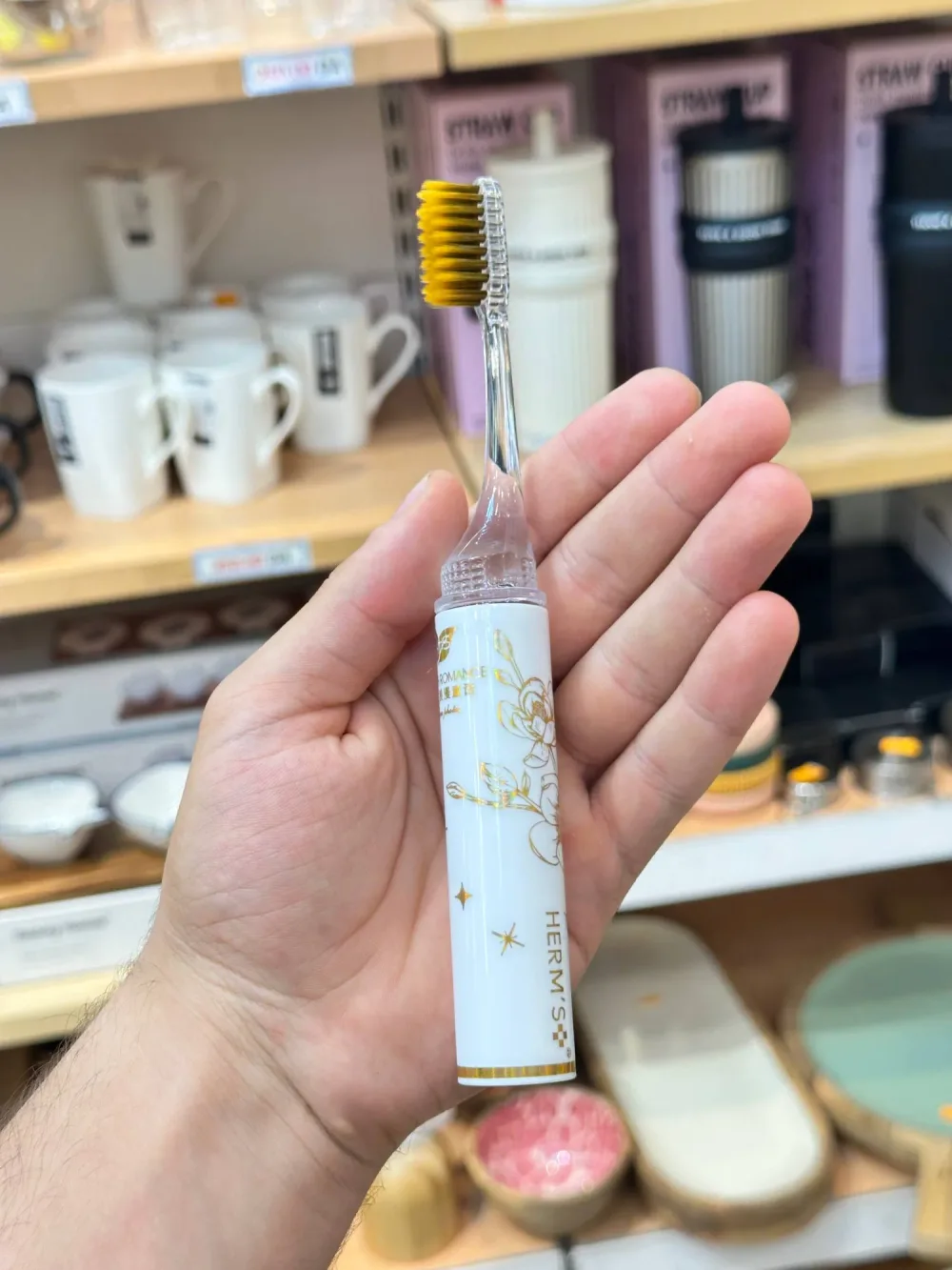 Brosse à Dents de Voyage de Luxe HERM'S