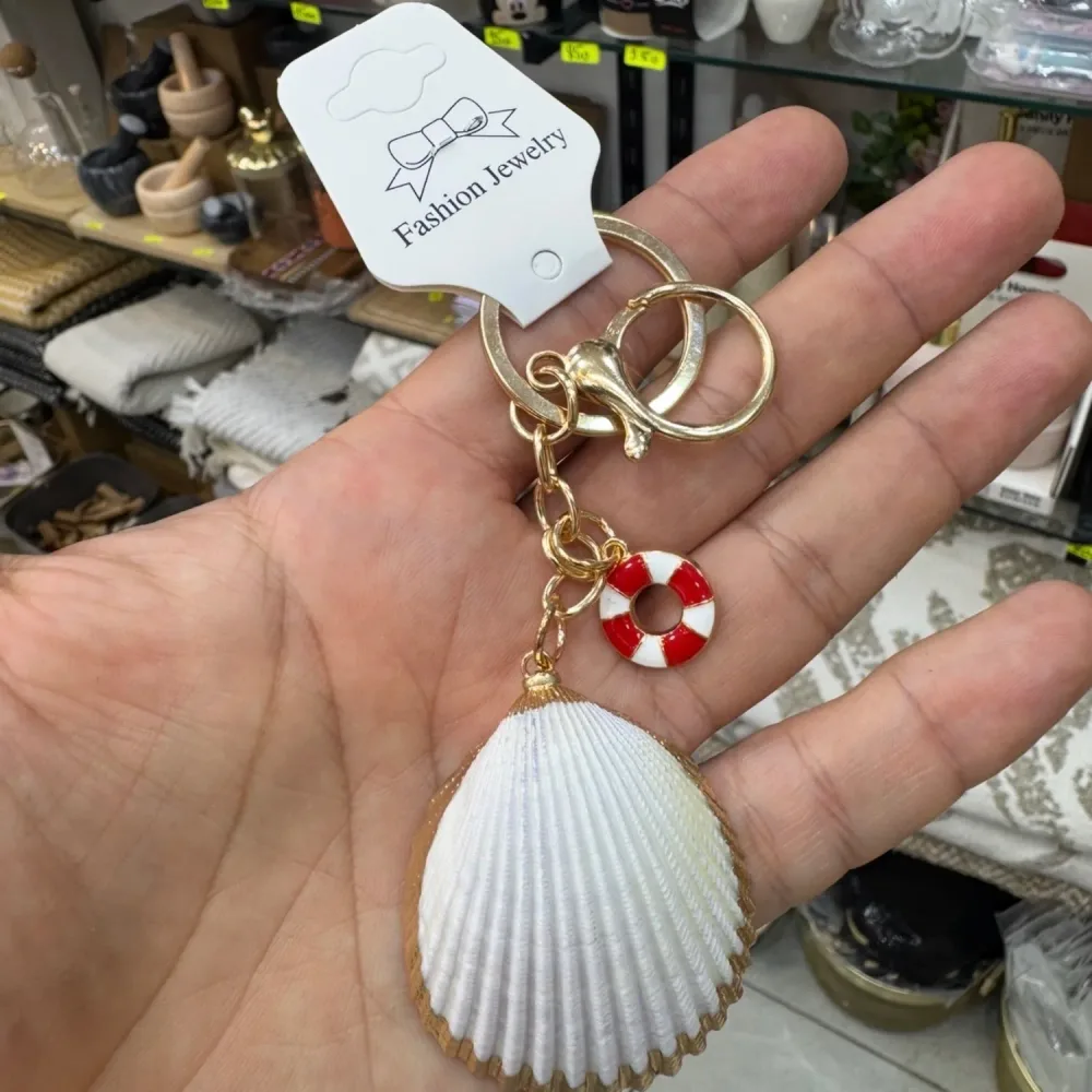 Porte-clés, coquillages