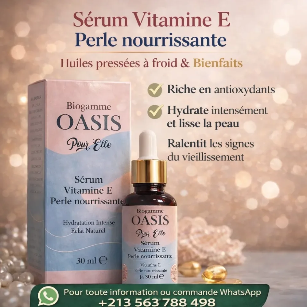 Sérum Vitamine E – Biogamme Oasis
