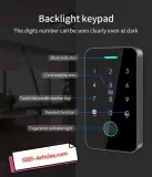 Clavier / Panneau de control d'accès - Double RFID - NFC - Tuya Smart.