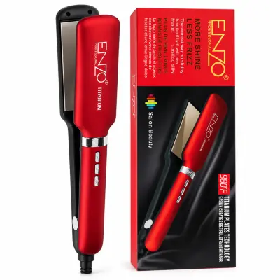 ENZO  Titanium – Lisseur Professionnel Plaques Titane EN-3121