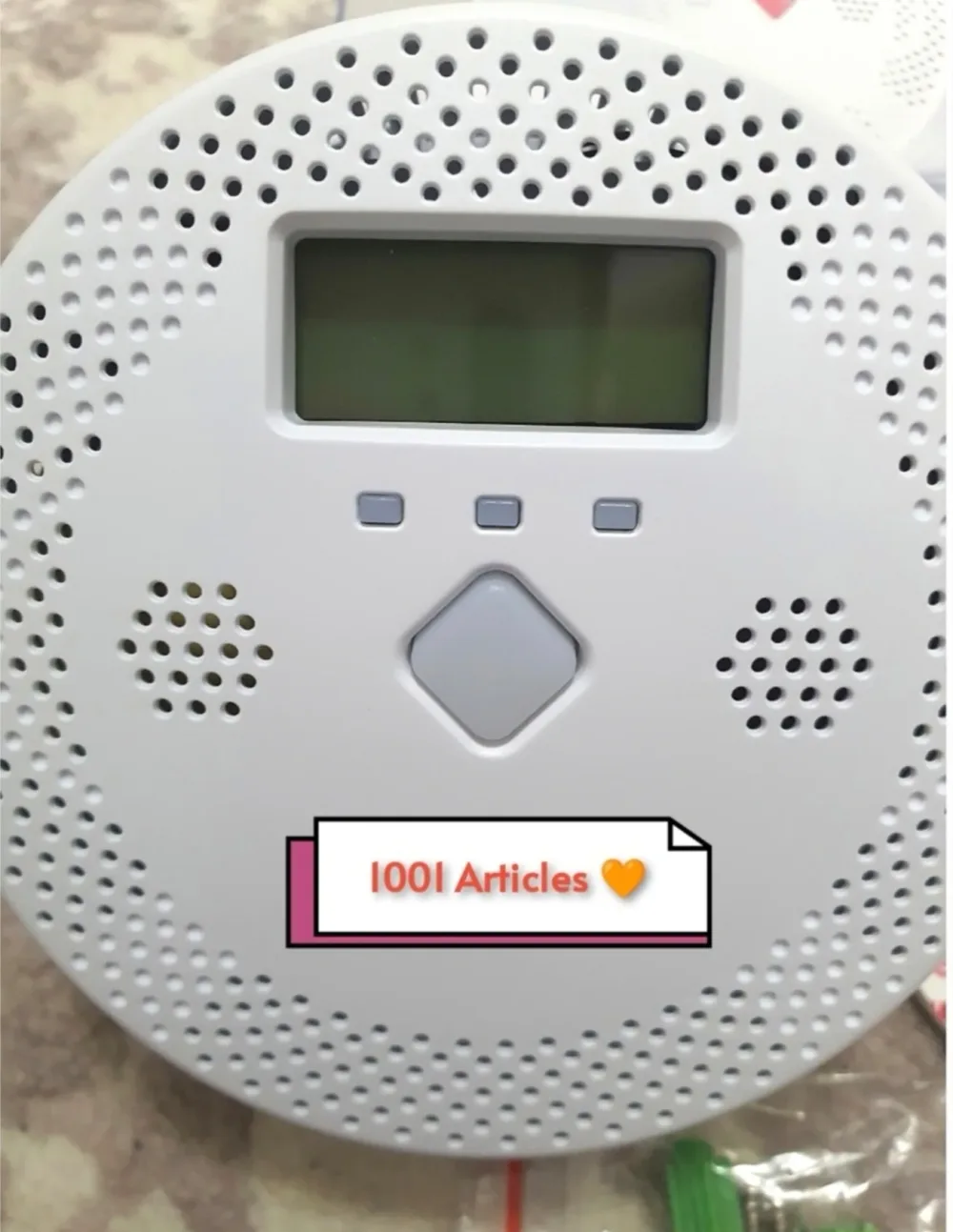 Détecteur intelligent de Monoxyde de Carbone - Tuya Smart WiFi