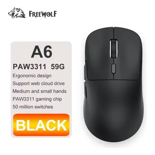 FREEWOLF A6 RED/BLACK PAW3311