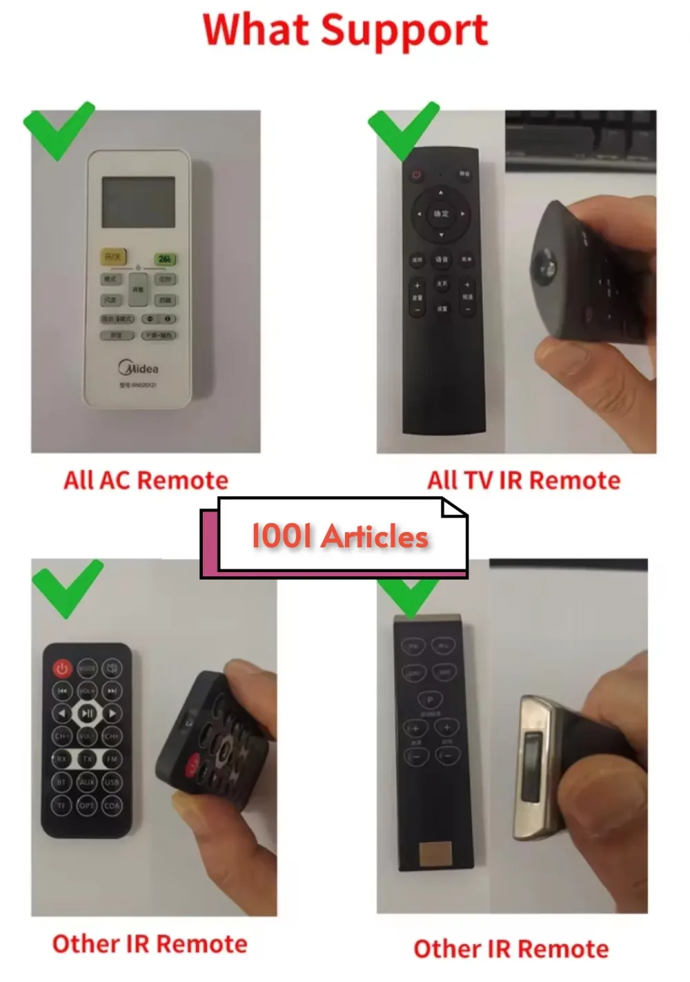 Tuya Smart IR Remote - Télécommande universelle connectée et hygromètre