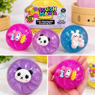 Squishy Mini dumpling 3 pieces