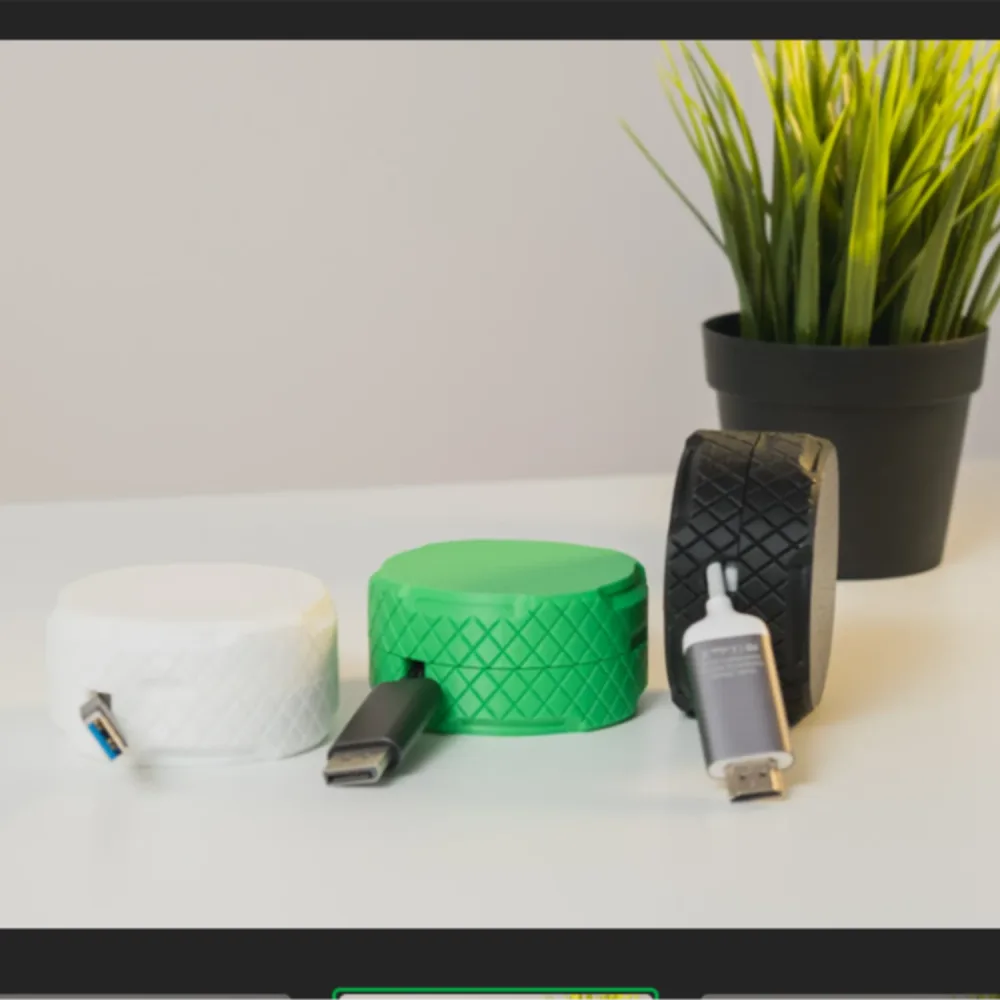 Enrouleur de câble USB