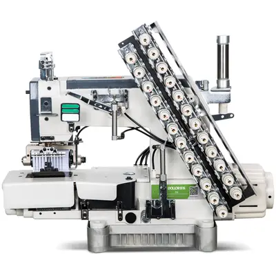 Machine a Coudre Industrielle astiqueuse avec Coupe Fil  Ref: O6-12064P
