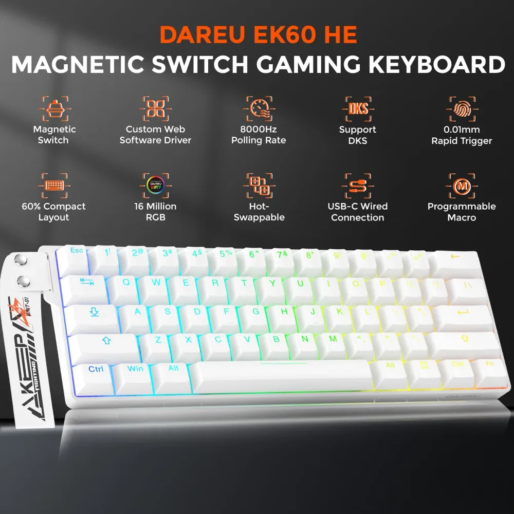 DAREU EK 60 HE WHITE