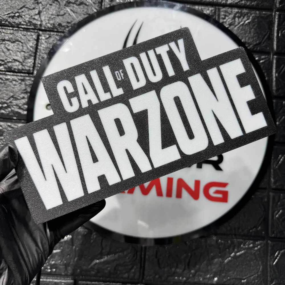 DECOR 3D LED COD WARZONE