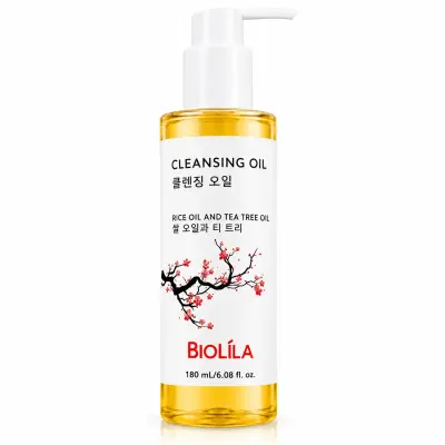 BIOLILA Cleansing Oil Rice Oil and Tea Tree Oil