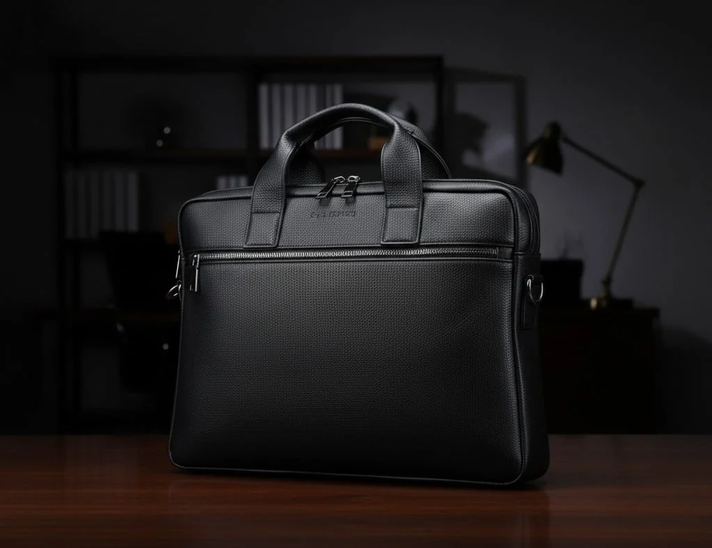 Cartable classic en cuir PU