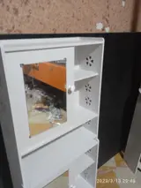 Mirror Cabinet with Open Side Shelves CNC File