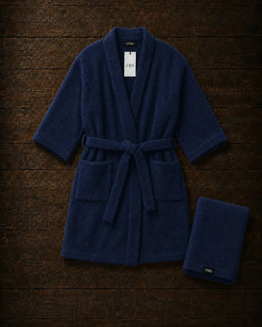 Sortie de bain Zara + serviette ( cadeau )