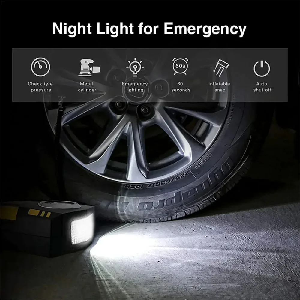 Compresseur de Voiture BEETRO BE0172 150 PSI - مضخة وضاغط الهواء للسيارات بقوة 100 واط