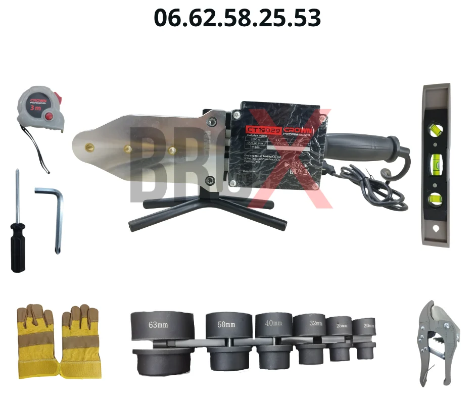 Back to products Soudeuse Thermique 2000W 300°C CROWN CT19029 MC